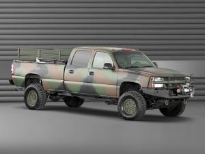 Chevrolet Silverado Crew Cab Light Service Support Vehicle 2003 года